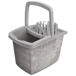 RECTANGULAR BUCKET 15 L WITH WRINGER LOFT