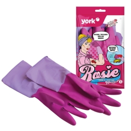 Rękawice gumowe zapachowe ROSIE