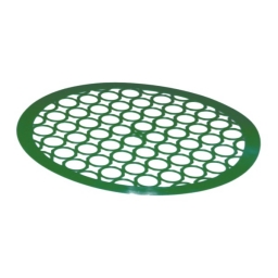 Round flexible sink mat